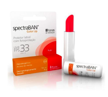 protetor labial spectraban.